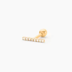 Piercing Barak Or Jaune Oxyde De Zirconium