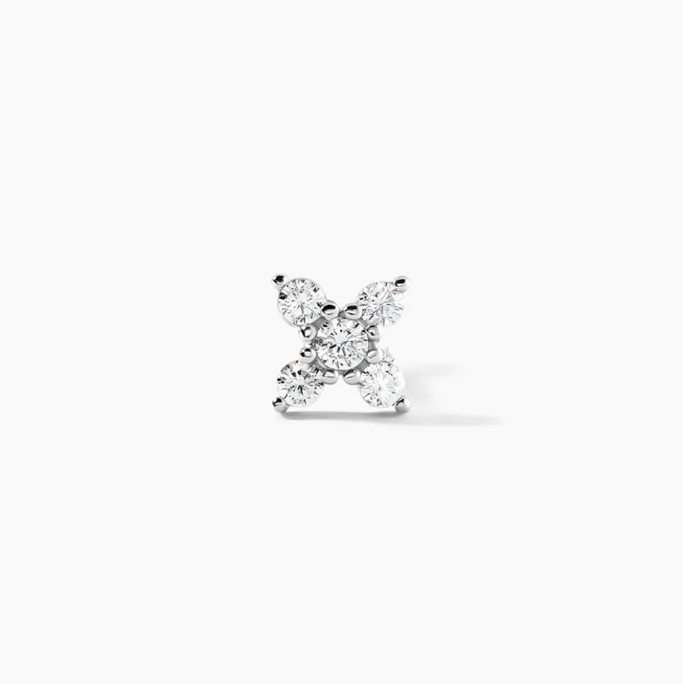 Piercing D'oreille Unitaire Argent Galihya Oxydes De Zirconium