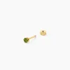 Piercing D'oreilles Unitaire Acier Doré Piia Oxyde De Zirconium