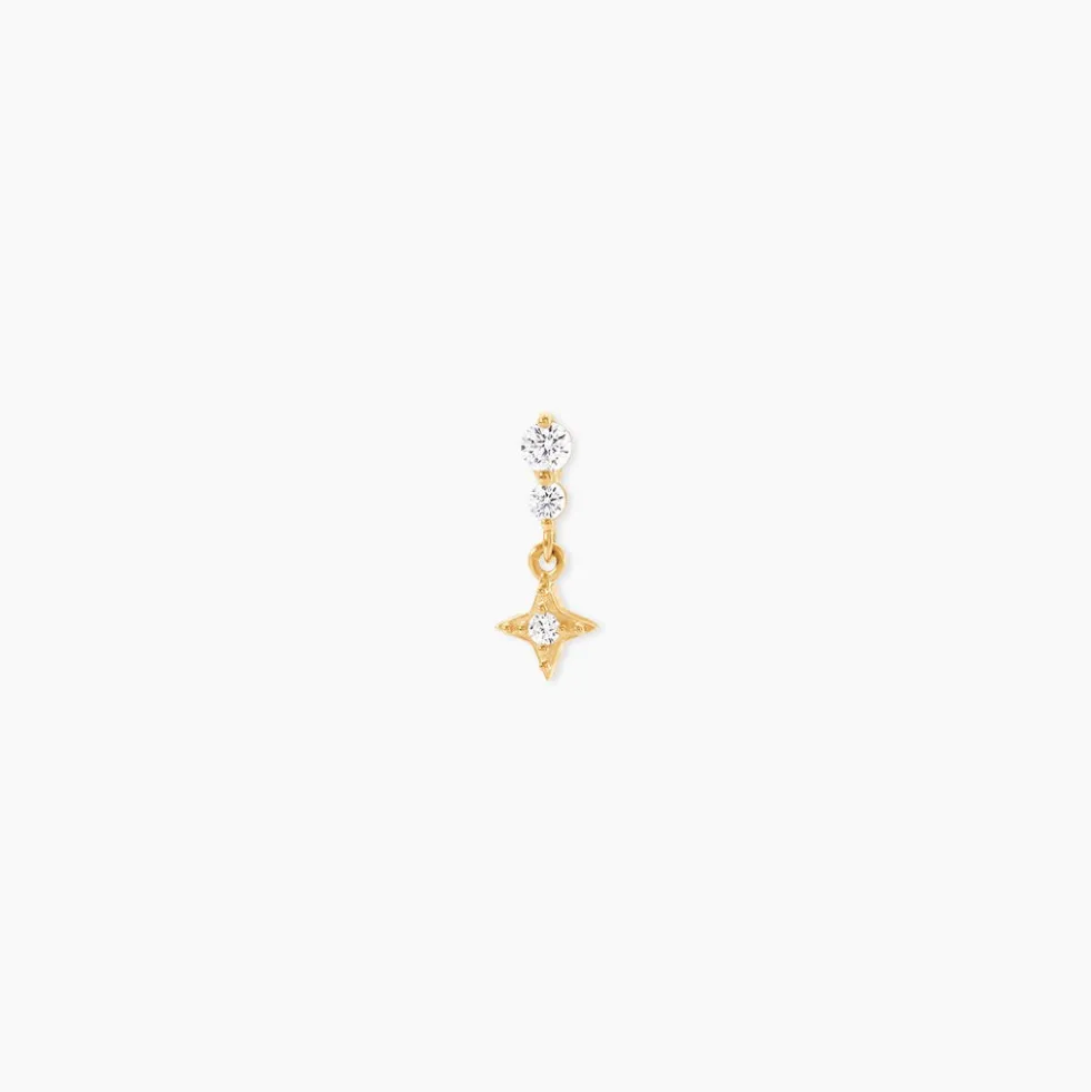 Piercing Gualter Or Jaune Oxyde De Zirconium