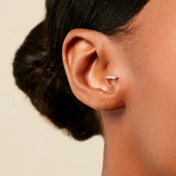 Piercing Brande Or Jaune Oxyde De Zirconium