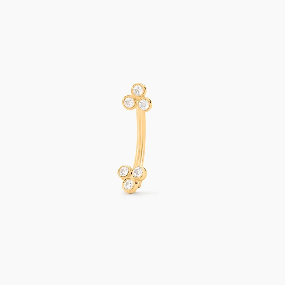 Piercing Brigid Or Jaune Oxyde De Zirconium