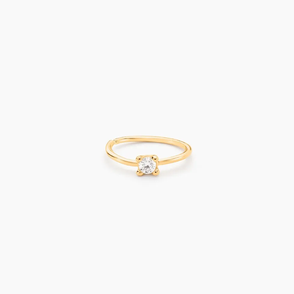 Piercing Carter Or Jaune Oxyde De Zirconium