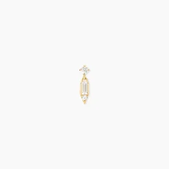Piercing Danail Or Jaune Oxyde De Zirconium