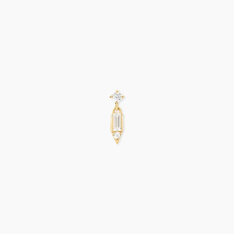 Piercing Danail Or Jaune Oxyde De Zirconium