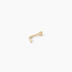 Piercing De Nez Demetrie Or Jaune Diamant
