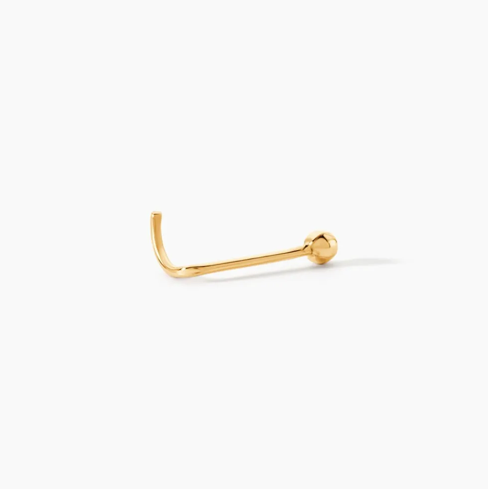 Piercing De Nez Deodate Boule Or Jaune