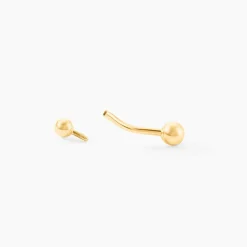 Piercing De Nombril Or Jaune Arenaria