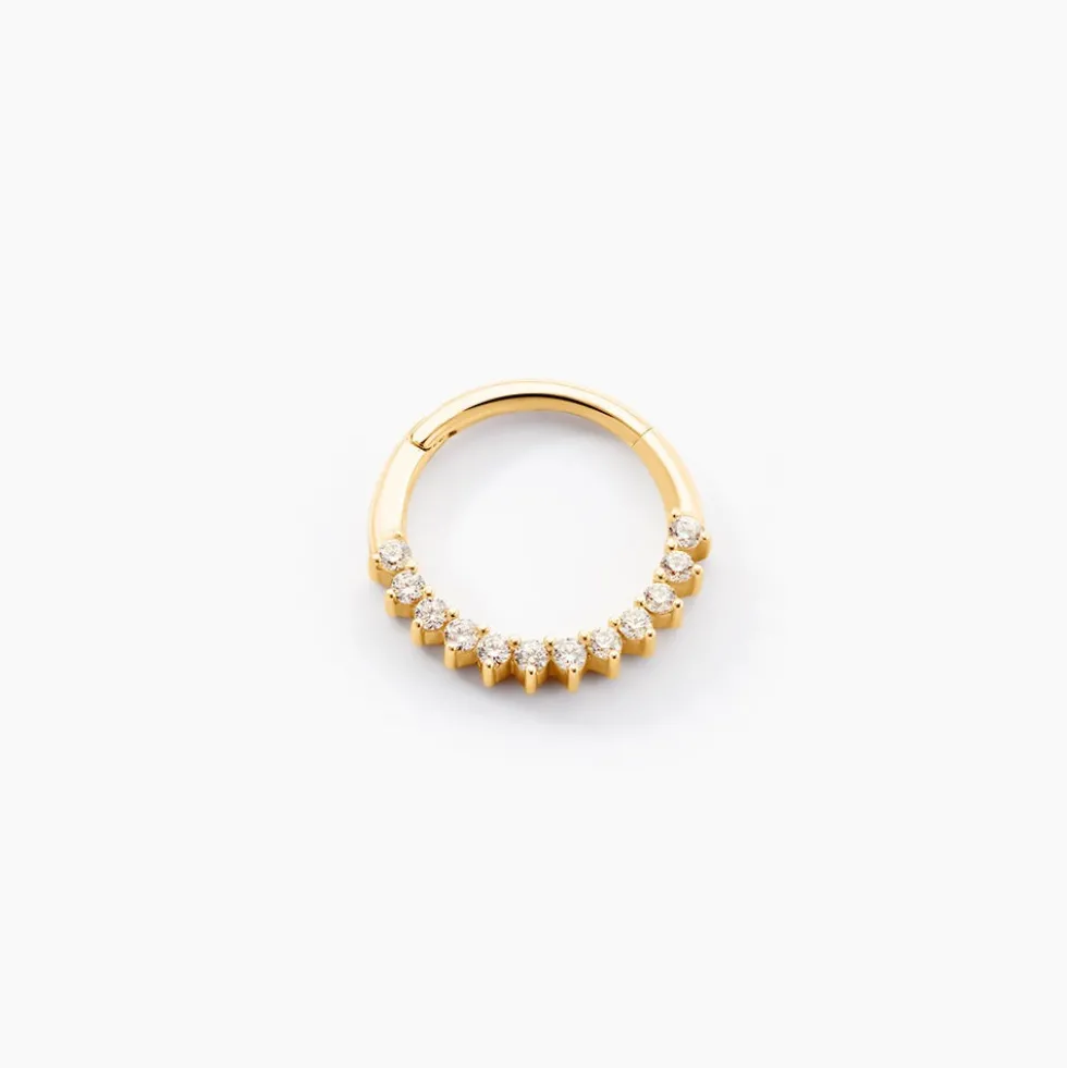 Piercing D'oreille Et/ou De Nez Unitaire Aneurin Or Jaune Oxyde