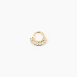 Piercing D'oreille Et/ou De Nez Unitaire Pierce Or Jaune Oxyde