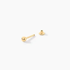 Piercing D'oreille Or Jaune Agava