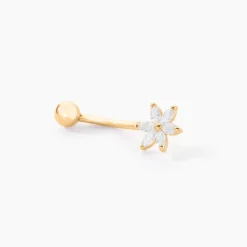 Piercing Elpis Or Jaune Oxyde De Zirconium