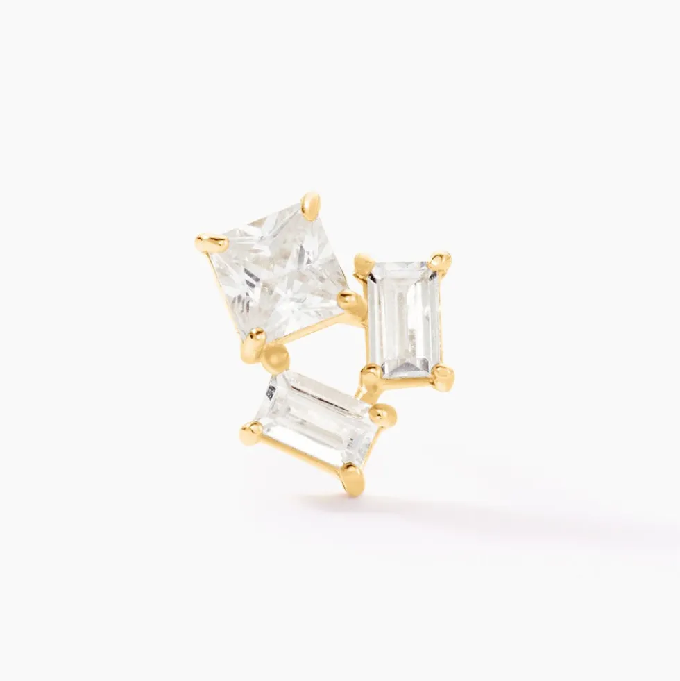 Piercing Geoff Or Jaune Oxyde De Zirconium