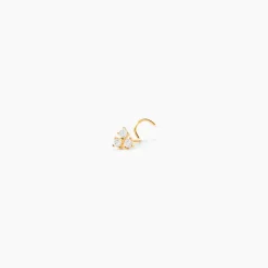 Piercing Macey Or Jaune Oxyde De Zirconium