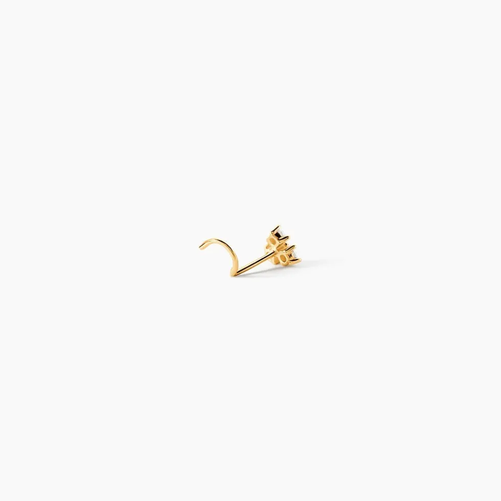 Piercing Macey Or Jaune Oxyde De Zirconium