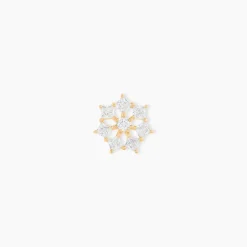 Piercing Marged Or Jaune Oxyde De Zirconium