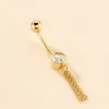Piercing Rexanne Or Jaune Oxyde De Zirconium