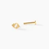 Piercing Shay Or Jaune Oxyde De Zirconium